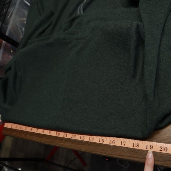 Tart Collections Ollie Duster Cardigan Womens S Green Grandpa Eclectic Professor - Picture 13 of 16